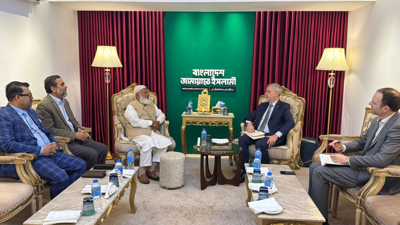 জামায়াত আমিরের সঙ্গে ইইউ রাষ্ট্রদূতের সৌজন্য সাক্ষাৎ